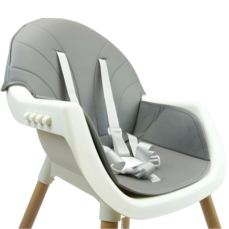 MERKAN Krzesełko Stalowe Fotelik Do Karmienia Z Blatem 3w1 Dla Dziecka