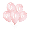 Balony Na Baby Shower Klasyczne Dziecięce Stópki Pudrowy Róż 13" 50 szt.