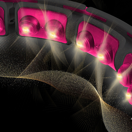 Hula Hop Magnetyczny Z Wypustkami i Obciążnikiem + Pas Wyszczuplający HMS