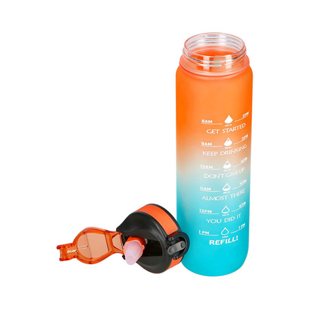 Bidon Rowerowy Butelka Sportowa Na Wodę Tritanowa BPA FREE 1000 ml NILS