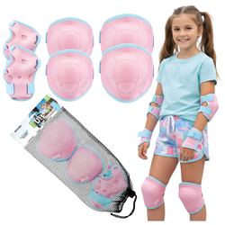 Zestaw Ochraniacze Na Rolki Rower Hulajnogę Dla Dziecka 6 szt. SPOKEY