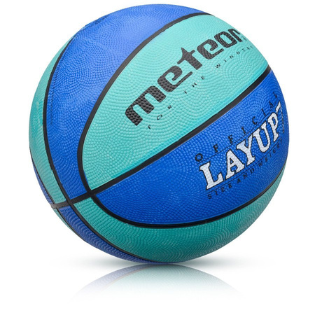 METEOR Piłka Do Kosza Koszykówki Niebieska LAYUP 7