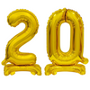 Balony Foliowe Na Urodziny Rocznice Jubileusze Cyfry 20 Stojące 38 cm 
