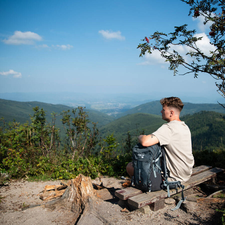 Plecak Ewakuacyjny Turystyczny Trekkingowy Taktyczny Wojskowy Sportowy 35 L NILS