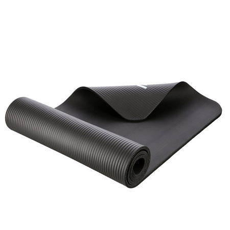 Mata Do Ćwiczeń Fitness Jogi Gimnastyczna Treningowa Gruba NBR 1,5 cm HMS