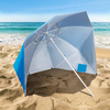 2w1 Parasol Parawan Plażowy Ogrodowy Składany Filtr UV + Uchwyt NILS CAMP