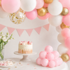 Balony Klasyczne Pudrowy Róż Pastelowe  5" Na Przyjęcie Urodziny 100 szt.