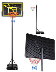 NILS Kosz Tablica Obręcz + Stojak Do Koszykówki