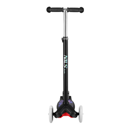 Hulajnoga Trójkołowa Dla Dzieci Balansowa Składana Świecące Kółka LED NILS