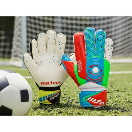 Rękawice Bramkarskie Piłkarskie Treningowe Usztywniony Palec Finger Support