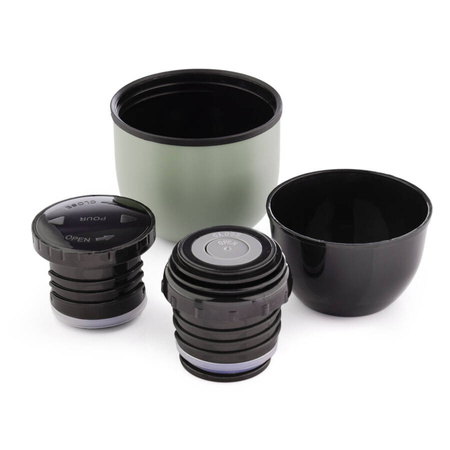 METEOR Duży Kubek Termiczny Termos Turystyczny Do Kawy 1000 ml