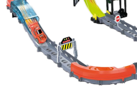 Tor Wyścigowy Samochodowy Pull Back Dla Dzieci + Samochód