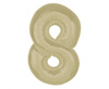 Duży Balon Foliowy Na Urodziny Rocznice Jubileusze Latte Cyfra 8 92 cm