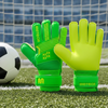 Rękawice Bramkarskie Piłkarskie Treningowe Usztywniony Palec Na Rzep METEOR