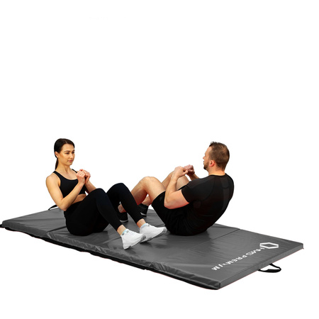 HMS Materac Gimnastyczny Składany Mata Do Ćwiczeń Fitness Treningu