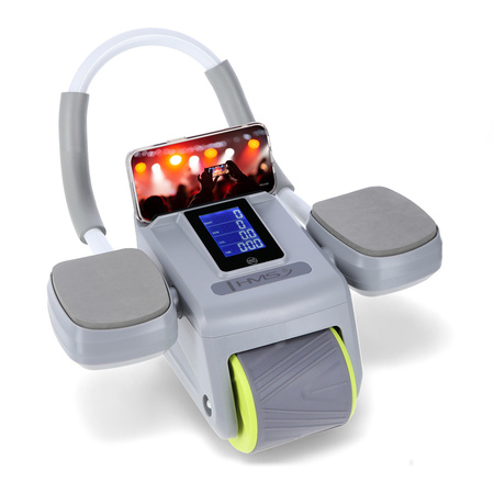 HMS Automatyczne Koło Do Ćwiczeń Fitness Mięśni Brzucha Z Wyświetlaczem