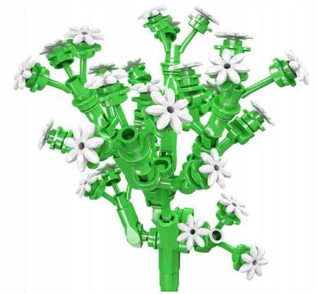 Mould King Klocki Konstrukcyjne Kwiat Konwalia 144 Elementy