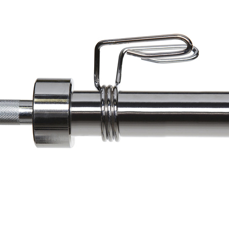 HMS Gryf Prosty Olimpijski 220 cm Do Ćwiczeń Siłowych + Zaciski Sprężynowe