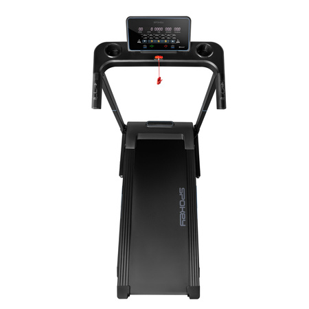 Bieżnia Elektryczna Z Poręczami Do Ćwiczeń Cardio 8 km/h Do 110 kg SPOKEY