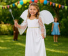 Strój Aniołka Przebranie Sukienka i Skrzydła Na Jasełka 130/140cm + Aureola