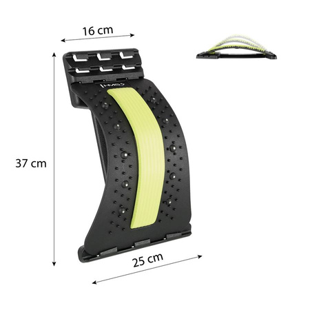 Przyrząd Do Rozciągania Pleców Masażer Kręgosłupa Do Auta Akupresura Łuk