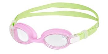 NILS Dziecięce Okularki Pływackie Do Pływania Na Basen Zielono-Fioletowe