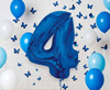 Balon Foliowy Dekoracja Na Urodziny Rocznice Jubileusze Cyfra 4 92 cm