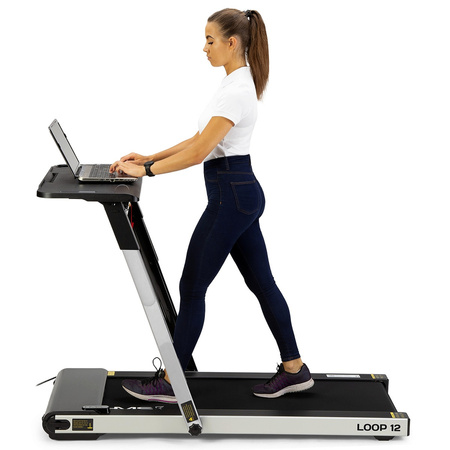 HMS Bieżnia Elektryczna Treningowa Ze Stolikiem