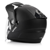 Kask Motocyklowy Z Blendą Przeciwsłoneczną Otwarty Czarny METEOR