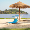 Leżak Ogrodowy Plażowy Składany Fotel Turystyczny Basenowy Do Ogrodu NILS