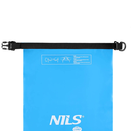 Worek Plecak Wodoodporny Wodoszczelny DRY BAG Żeglarski 20 L NILS CAMP
