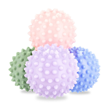 SPOKEY Zestaw 4x Piłeczki Jeżyki Do Masażu GRESPI