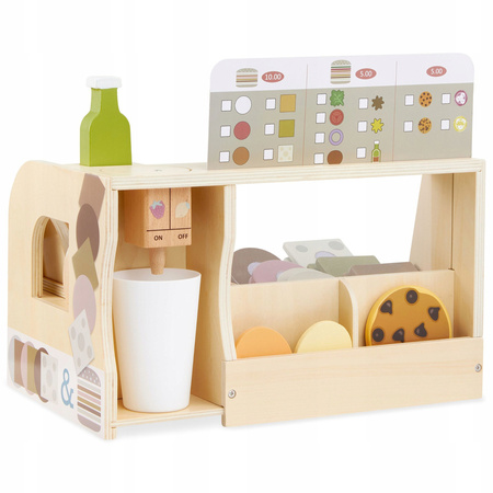 Drewniany Bar Kanapkowy Sklep Z Przekąskami Restauracja MAMABRUM