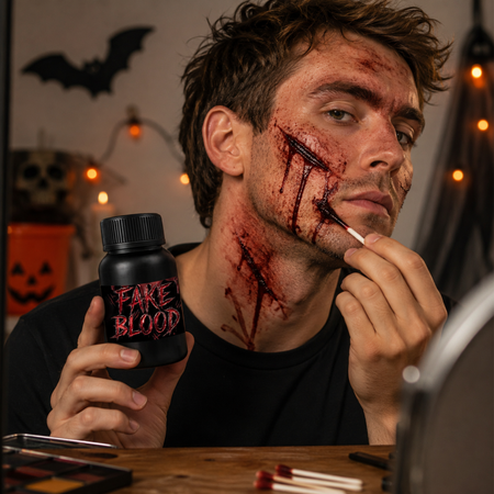 Sztuczna Krew Fake Blood Profesjonalna Charakteryzacja Realistyczna 100 ml 