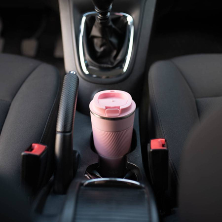 Kubek Termiczny Termos Turystyczny Stalowy Butelka Na Kawę Herbatę 510 ml