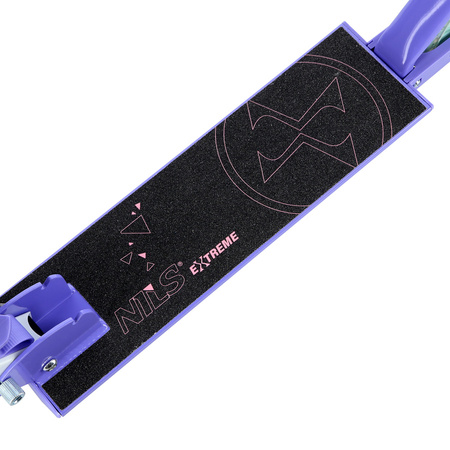 NILS Hulajnoga Miejska Klasyczna Składana Koła LED 120 mm