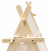 Namiot Tipi Dla Dzieci 110×90×120 cm Z Matą Do Pokoju Girlanda Lampki LED