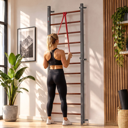 Drabinka Wielofunkcyjna Treningowa Do Ćwiczeń Siłowych Fitness HMS