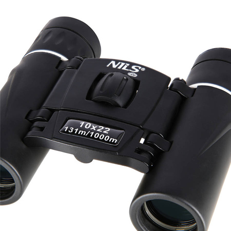 Lornetka Turystyczna Survivalowa Myśliwska Zoom x10 Nils Camp + Etui