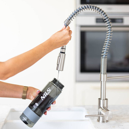 NILS Bidon Rowerowy Butelka Na Wodę BPA FREE 700 ml + Uchwyt