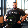 Talerze Obciążenia Olimpijskie Na Gryf Sztangę Gumowany HMS Zestaw 2x10 kg