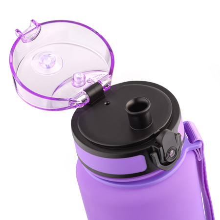 Butelka Sportowa Bidon Na Wodę Z Miarką Tritanowa Z Ustnikiem 1000 ml METEOR