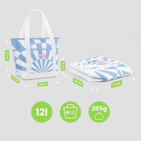 Torba Termiczna Plażowa Turystyczna Plażowa Na Lunch Podróżna 12 L SPOKEY