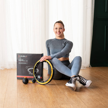 Hula Hop Magnetyczne Odchudzające Z Wypustkami i Obciążnikiem + Pas HMS
