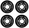 SPOKEY Zestaw 4x Kółka Do Rolek Łyżworolek 82A 64 mm Bez Łożysk