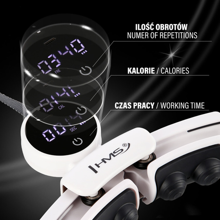 HMS Hula Hop Odchudzające Z Wypustkami i Obciążnikiem