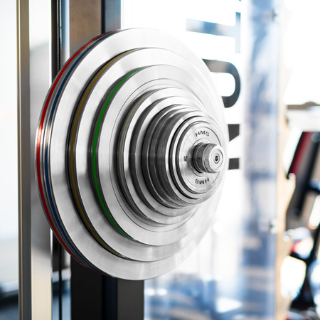 Talerz Obciążenie Olimpijskie Na Gryf Sztangę Chromowana Stal HMS 2x1 kg