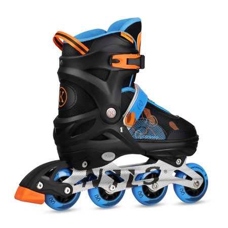 Rolki Regulowane Dziecięce Rekreacyjne Kauczukowe Kółka ABEC-7 Nils Extreme