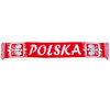 Szalik Kibica Reprezentacji Polski Biało-Czerwony Z Orłem Narodowy 130x20cm