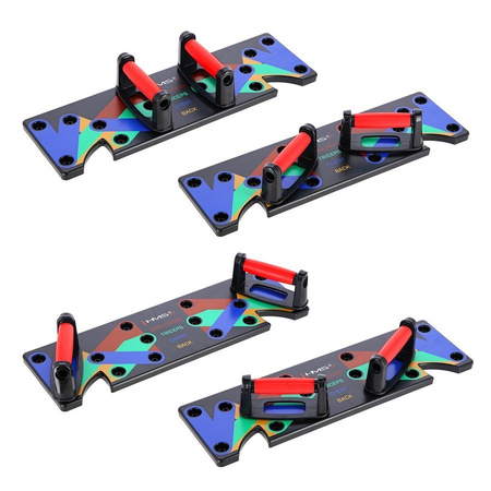 Deska Uchwyty Do Pompek Ćwiczeń Platforma Wielofunkcyjna Push Up Board HMS